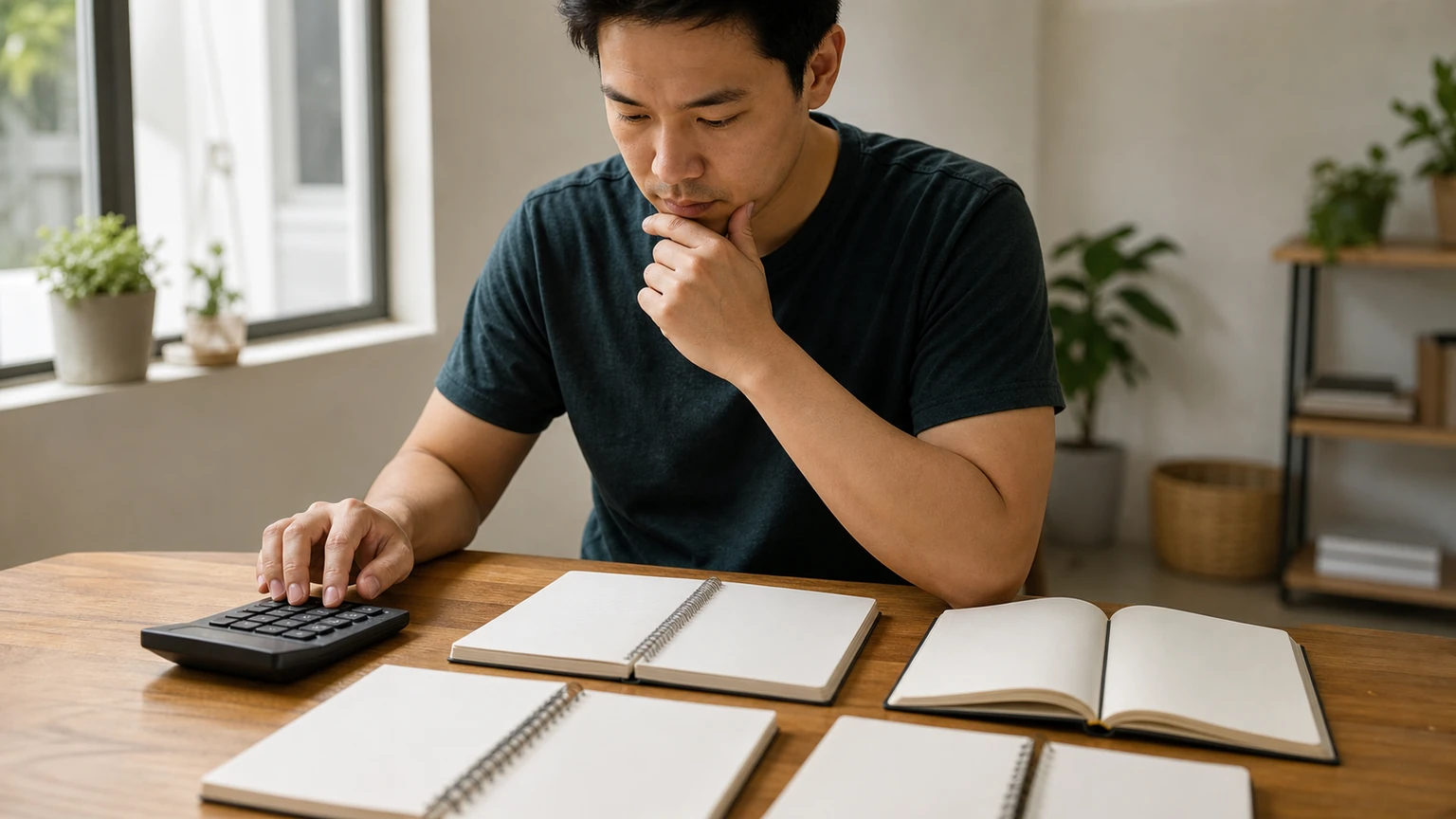 Illustration éditoriale pour Calculer un budget marketing B2B réaliste et le piloter