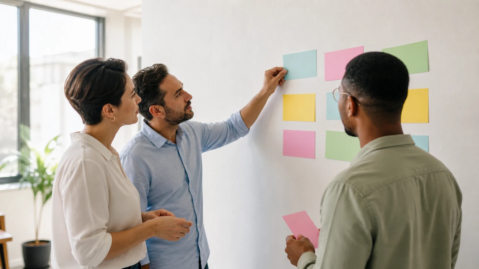 Une équipe de PME organise ses priorités